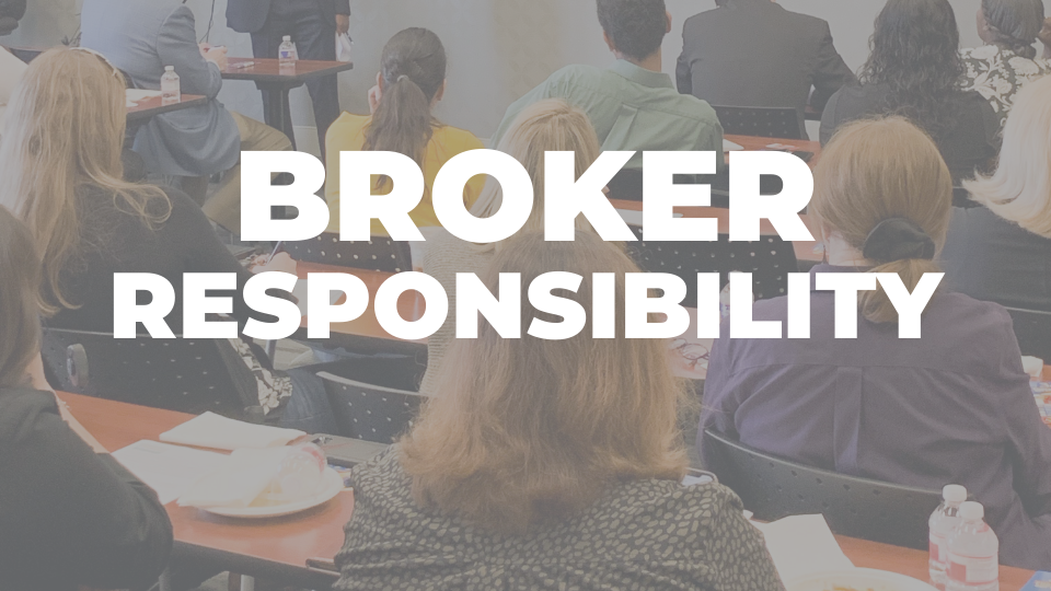 Broker Responsibility Course Image