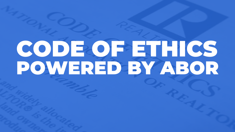 Code Of Ethics Powered By Abor Course Image