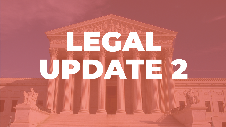 Legal Update 2 Course Image