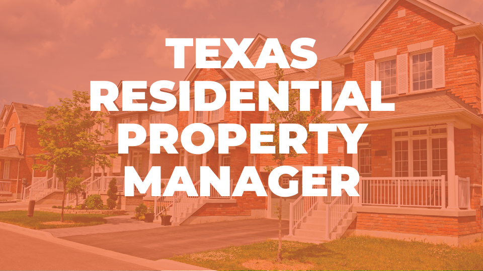 Texas Residential Property Manager Course Image